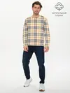 Мужской лонгслив базовый / Nova check (P007_P004ooo1698627, P004ooo1698627)