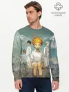Мужской лонгслив базовый / The Promised Neverland (P007_P004ooo1699073, P004ooo1699073)