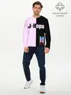 Мужской лонгслив базовый / BTS J-hope (P007_P004ooo1700619, P004ooo1700619)