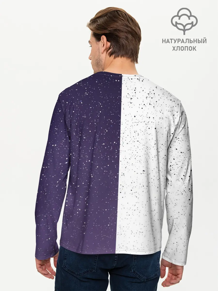 Мужской лонгслив базовый / BTS STARS (P007_P004ooo1700901, P004ooo1700901)