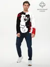 Мужской лонгслив базовый / Monokuma вторая сущность (P007_P004ooo1701087, P004ooo1701087)