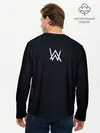 Мужской лонгслив базовый / Alan Walker (P007_P004ooo1701283, P004ooo1701283)