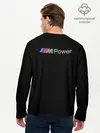 Мужской лонгслив базовый / BMW M Power (P007_P004ooo1701285, P004ooo1701285)