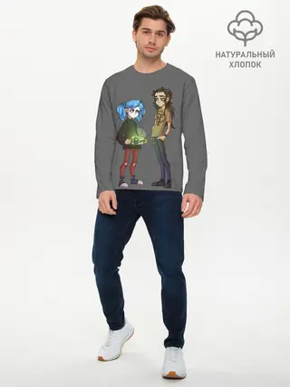 Мужской лонгслив базовый / Sally Face (P007_P004ooo1703053, P004ooo1703053)