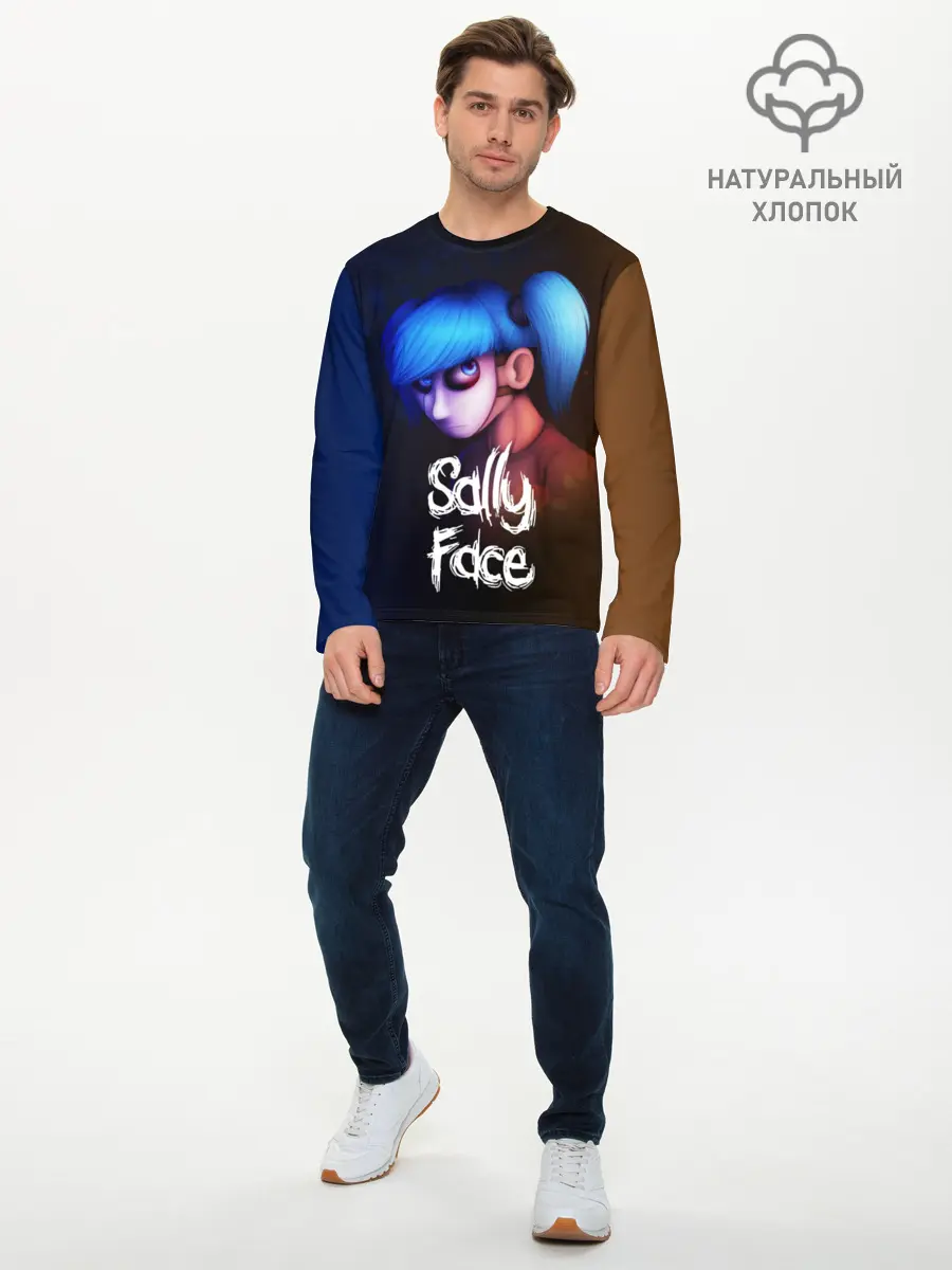 Мужской лонгслив базовый / SALLY FACE (P007_P004ooo1703503, P004ooo1703503)