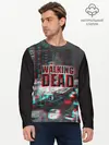 Мужской лонгслив базовый / the walking dead glitch (P007_P004ooo1703787, P004ooo1703787)