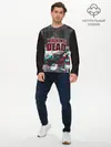 Мужской лонгслив базовый / the walking dead glitch (P007_P004ooo1703787, P004ooo1703787)