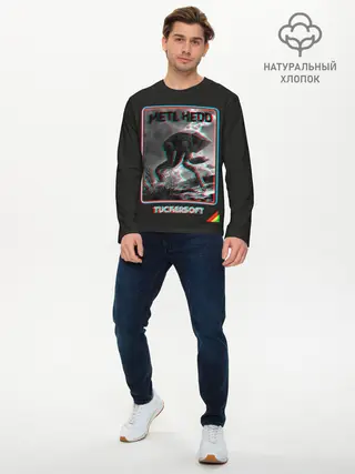 Мужской лонгслив базовый / Bandersnatch (P007_P004ooo1704063, P004ooo1704063)