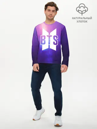 Мужской лонгслив базовый / BTS SPACE (P007_P004ooo1702561, P004ooo1702561)