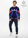 Мужской лонгслив базовый / CS GO WAVES SKIN (P007_P004ooo1702463, P004ooo1702463)