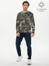 Мужской лонгслив базовый / Камуфляж с секс позами (P007_P004ooo1707651, P004ooo1707651)