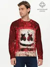 Мужской лонгслив базовый / Marshmello (P007_P004ooo1705227, P004ooo1705227)