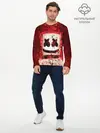 Мужской лонгслив базовый / Marshmello (P007_P004ooo1705227, P004ooo1705227)