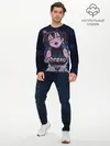 Мужской лонгслив базовый / AHEGAO sense (P007_P004ooo1704709, P004ooo1704709)