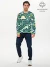 Мужской лонгслив базовый / Динозавры (P007_P004ooo1712571, P004ooo1712571)