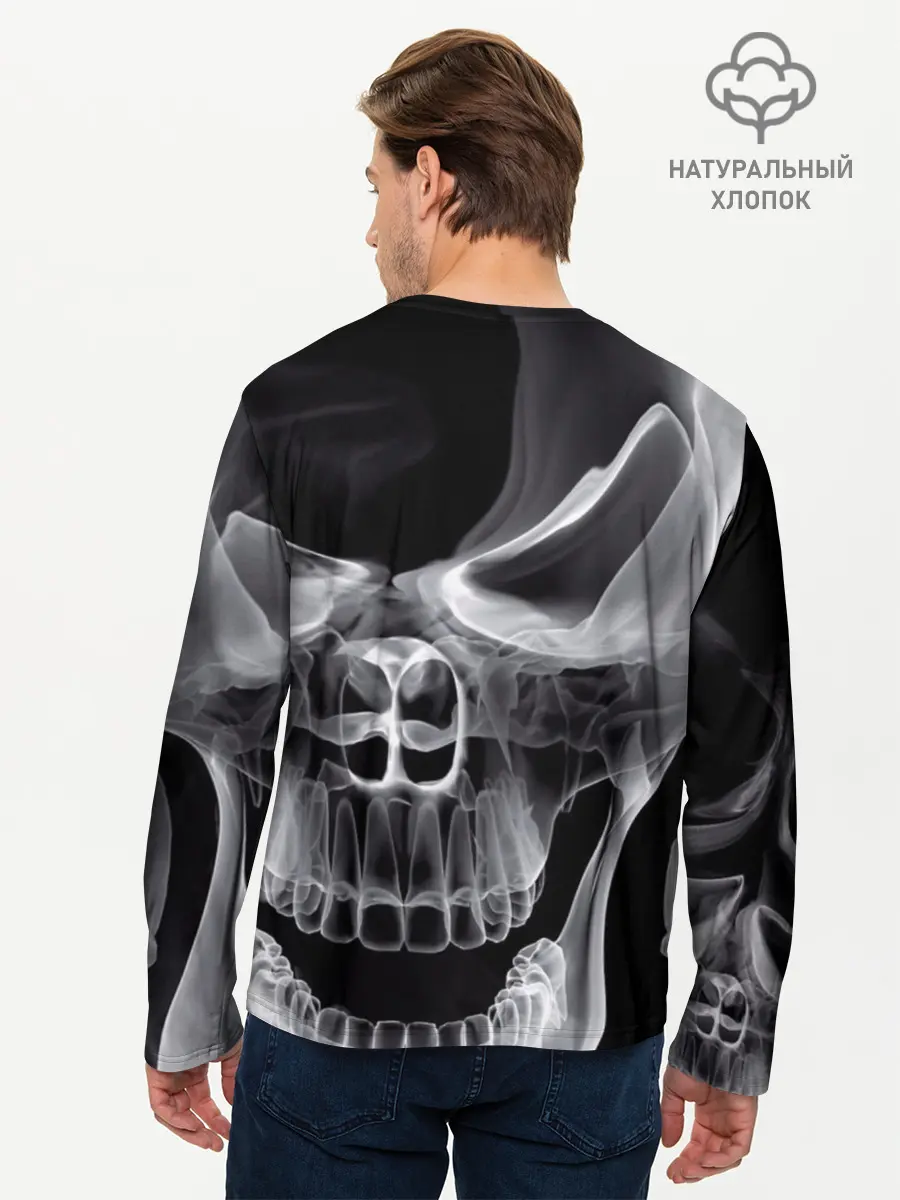 Мужской лонгслив базовый / Slipknot (P007_P004ooo1710651, P004ooo1710651)
