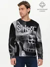 Мужской лонгслив базовый / Slipknot (P007_P004ooo1710651, P004ooo1710651)