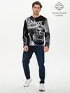 Мужской лонгслив базовый / Slipknot (P007_P004ooo1710651, P004ooo1710651)