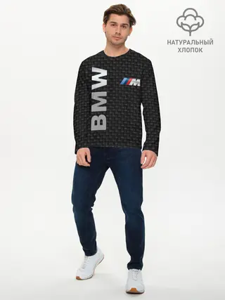 Мужской лонгслив базовый / BMW
