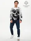 Мужской лонгслив базовый / AC/DC (P007_P004ooo1716207, P004ooo1716207)