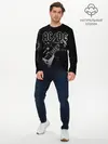 Мужской лонгслив базовый / AC/DC (P007_P004ooo1716213, P004ooo1716213)