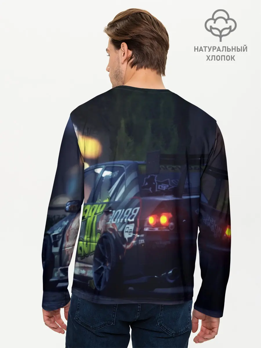 Мужской лонгслив базовый / NFS (P007_P004ooo1716819, P004ooo1716819)
