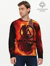 Мужской лонгслив базовый / Linkin Park (P007_P004ooo1717551, P004ooo1717551)