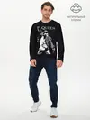 Мужской лонгслив базовый / Queen (P007_P004ooo1717859, P004ooo1717859)