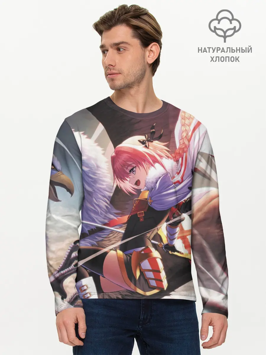 Мужской лонгслив базовый / Grand Order (P007_P004ooo1713353, P004ooo1713353)