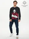 Мужской лонгслив базовый / Сопрано Джеймс Гандольфини (P007_P004ooo1714811, P004ooo1714811)