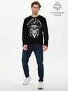 Мужской лонгслив базовый / Пиратский череп (P007_P004ooo1720025, P004ooo1720025)