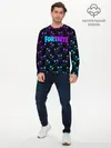 Мужской лонгслив базовый / FORTNITE MARSHMELLO NEON (P007_P004ooo1718299, P004ooo1718299)