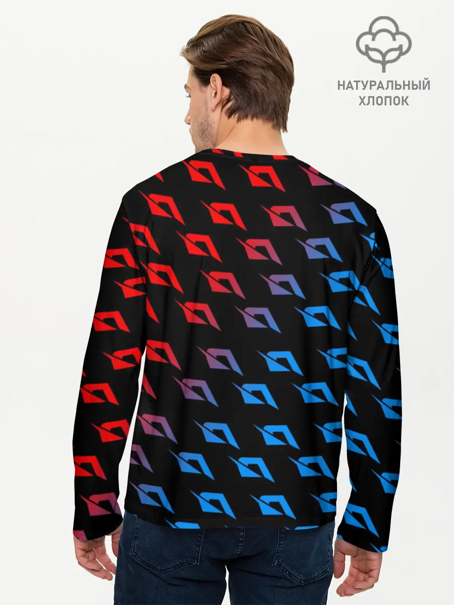 Мужской лонгслив базовый / NFS (P007_P004ooo1718333, P004ooo1718333)