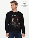Мужской лонгслив базовый / Queen (P007_P004ooo1718375, P004ooo1718375)