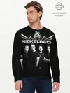 Мужской лонгслив базовый / Nickelback (P007_P004ooo1728133, P004ooo1728133)