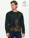 Мужской лонгслив базовый / True Detective (P007_P004ooo1729067, P004ooo1729067)