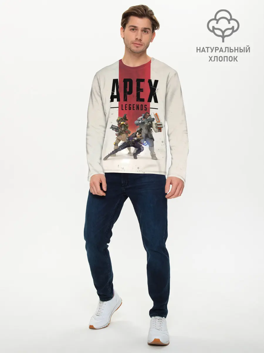 Мужской лонгслив базовый / APEX LEGENDS (P007_P004ooo1722887, P004ooo1722887)