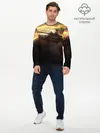 Мужской лонгслив базовый / танк на закате (P007_P004ooo1722995, P004ooo1722995)