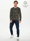 Мужской лонгслив базовый / Именной камуфляж. Андрей (P007_P004ooo1723431, P004ooo1723431)