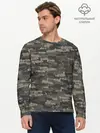 Мужской лонгслив базовый / Именной камуфляж. Игорь (P007_P004ooo1723437, P004ooo1723437)