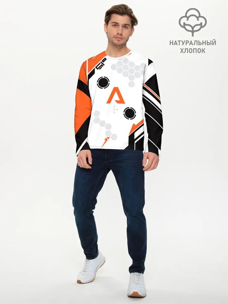 Мужской лонгслив базовый / Apex Legends Titanfall (P007_P004ooo1723607, P004ooo1723607)
