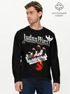 Мужской лонгслив базовый / Judas Priest (P007_P004ooo1732147, P004ooo1732147)