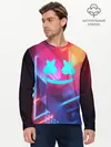 Мужской лонгслив базовый / Marshmello (P007_P004ooo1732579, P004ooo1732579)
