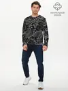 Мужской лонгслив базовый / Карпы кои (P007_P004ooo1733331, P004ooo1733331)