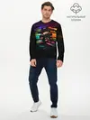 Мужской лонгслив базовый / Monstercat (P007_P004ooo1736899, P004ooo1736899)