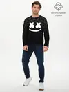Мужской лонгслив базовый / MARSHMELLO BLACK (P007_P004ooo1737593, P004ooo1737593)