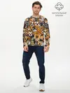 Мужской лонгслив базовый / Собаки (P007_P004ooo1733851, P004ooo1733851)