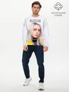 Мужской лонгслив базовый / BillieEilish (P007_P004ooo1739723, P004ooo1739723)