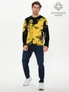 Мужской лонгслив базовый / BOXING (P007_P004ooo1744859, P004ooo1744859)
