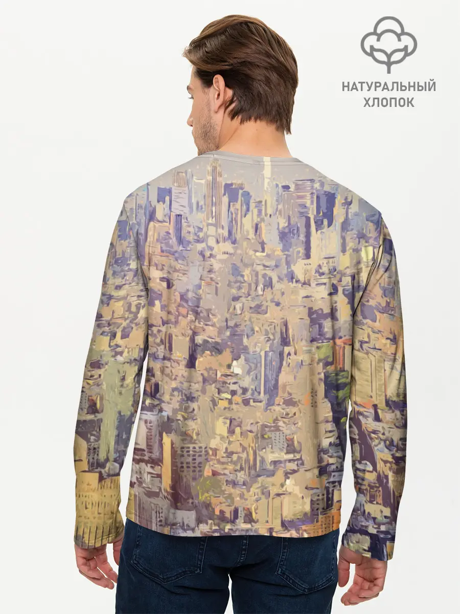 Мужской лонгслив базовый / Maruv (P007_P004ooo1742859, P004ooo1742859)